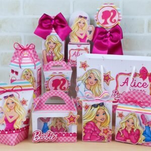 Arquivo De Corte Kit Festa Barbie 3