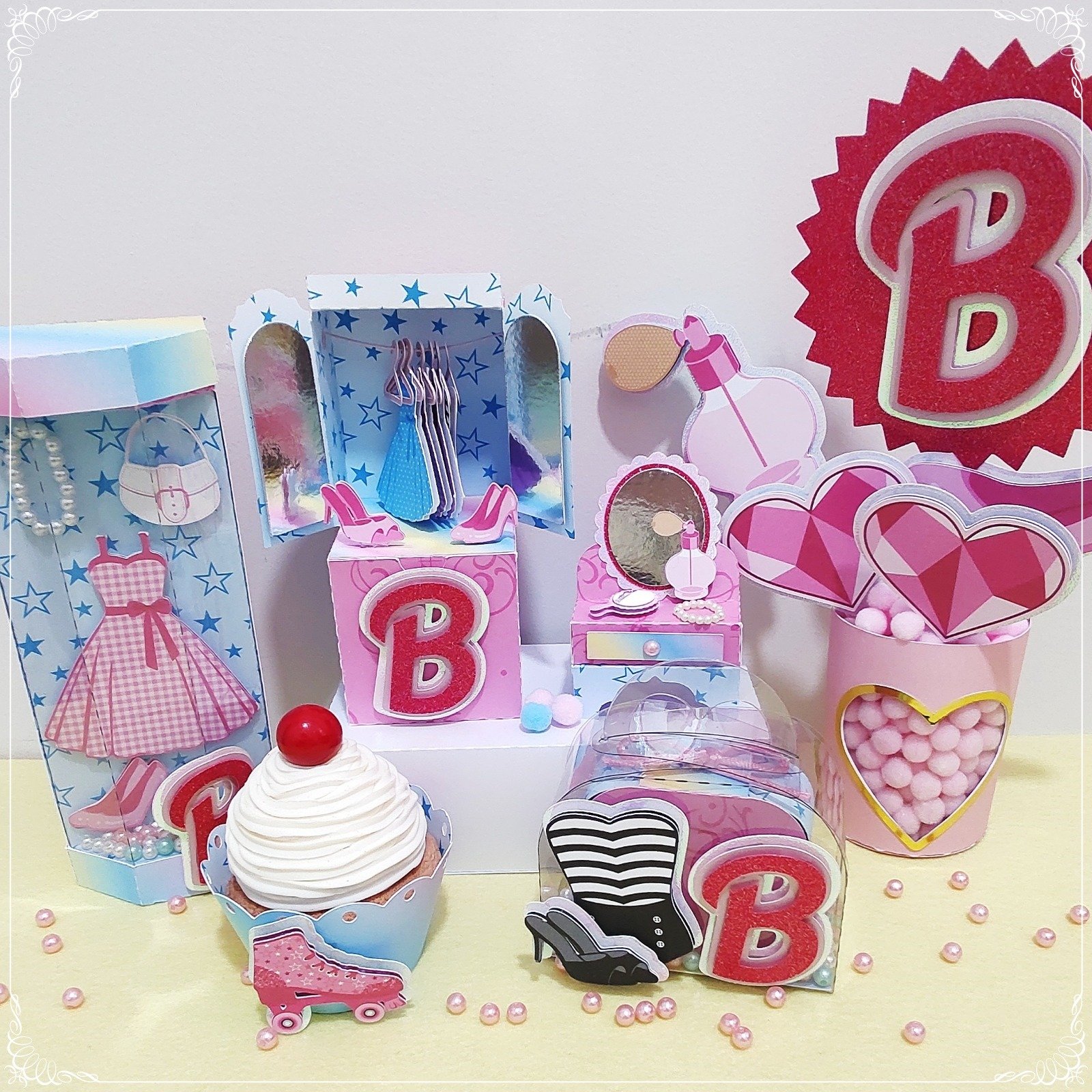 Arquivo De Corte Kit Festa Barbie 24