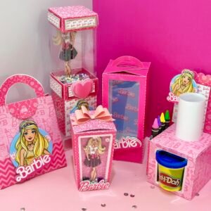 Arquivo De Corte Kit Festa Barbie 37