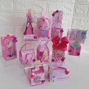 Arquivo De Corte Kit Festa Barbie 17