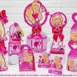 Arquivo De Corte Kit Festa Barbie 5