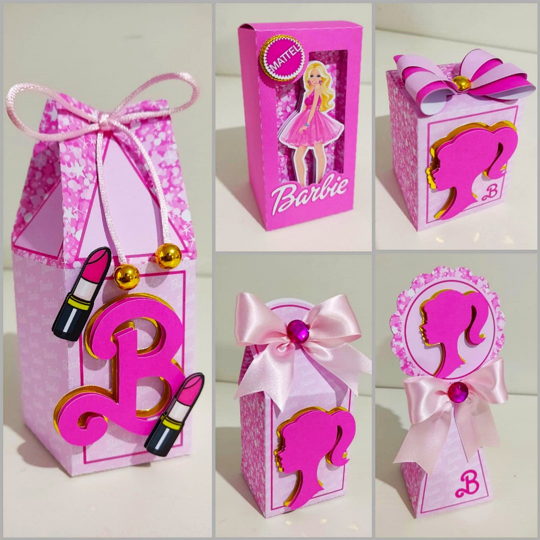 Arquivo De Corte Kit Festa Barbie 16