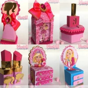 Arquivo De Corte Kit Festa Barbie 21