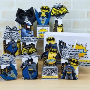 Arquivo De Corte Kit Festa Batman 1