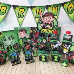 Arquivo De Corte Kit Festa Ben 10 2