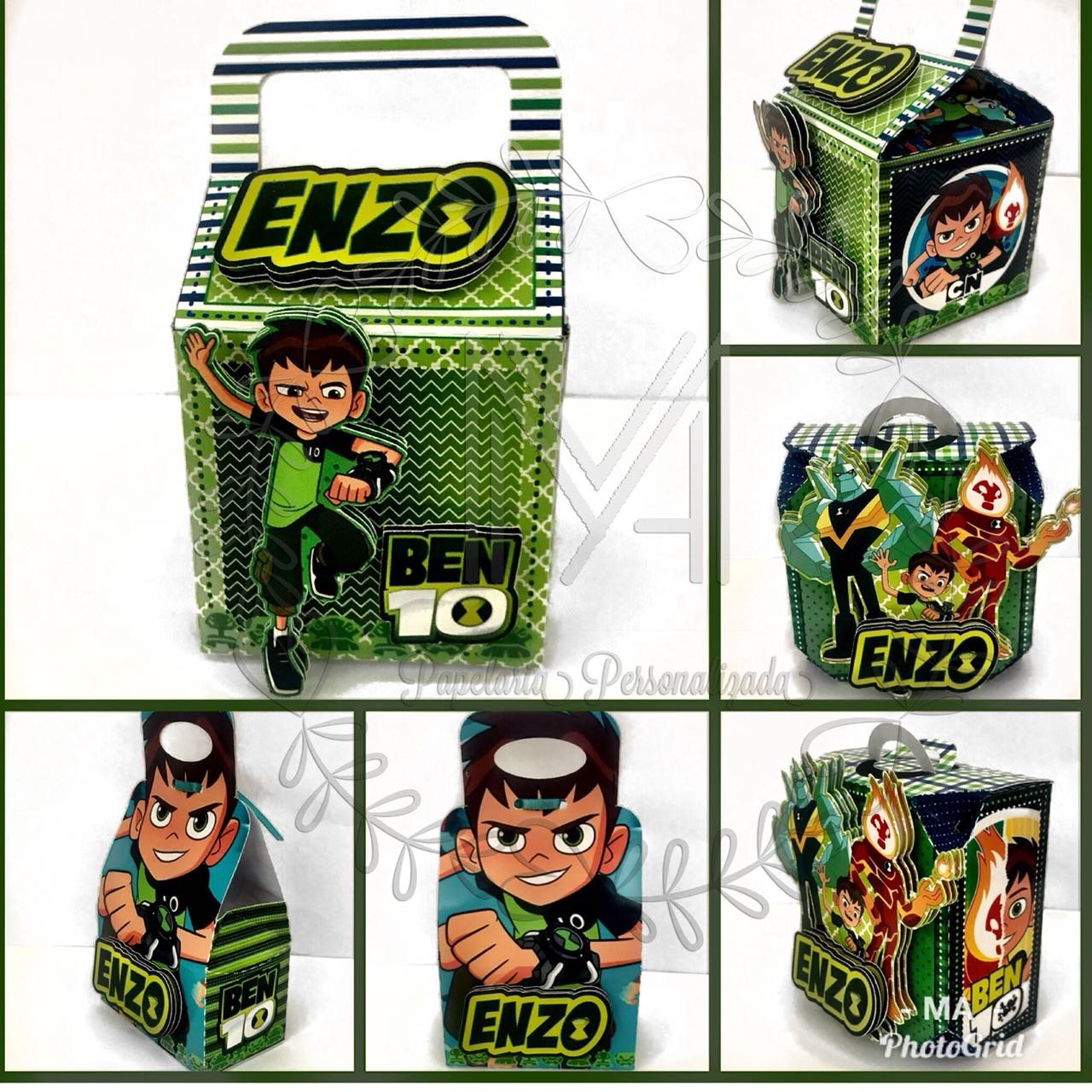 Arquivo De Corte Kit Festa Ben 10 5