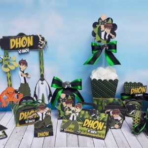 Arquivo De Corte Kit Festa Ben 10 4