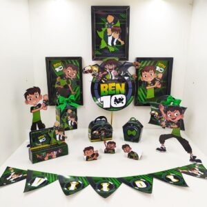 Arquivo De Corte Kit Festa Ben 10 9