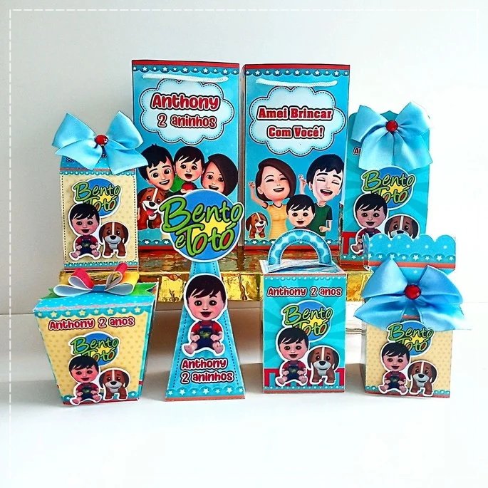Arquivo De Corte Kit Festa Bento E Totó 5