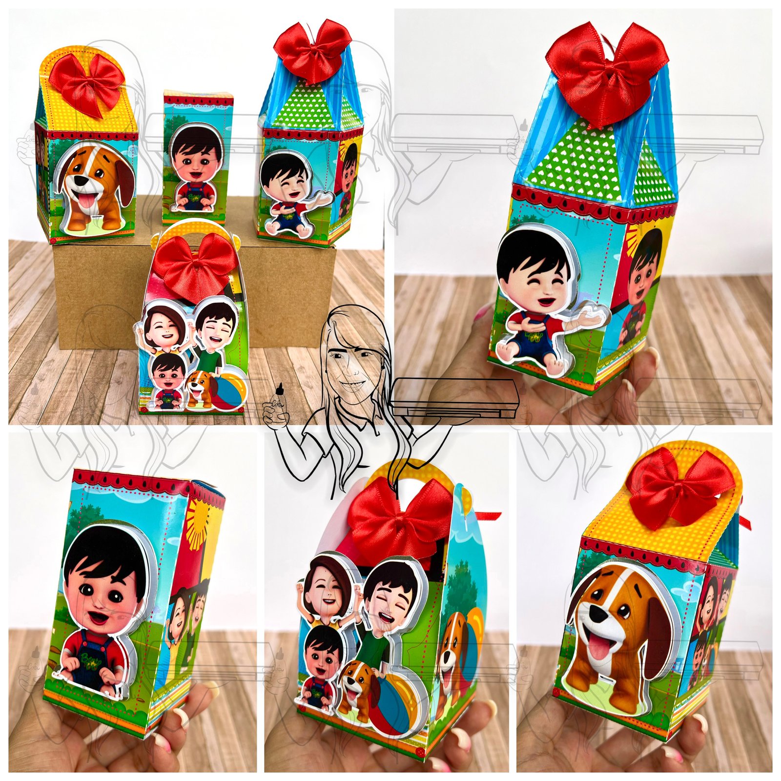 Arquivo De Corte Kit Festa Bento E Totó 6
