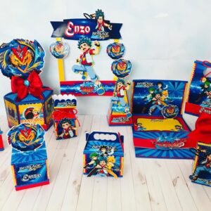 Arquivo De Corte Kit Festa Beyblade 1
