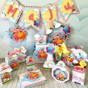 Arquivo De Corte Kit Festa Bichikids 1