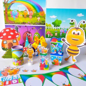Arquivo De Corte Kit Festa Bichikids 2