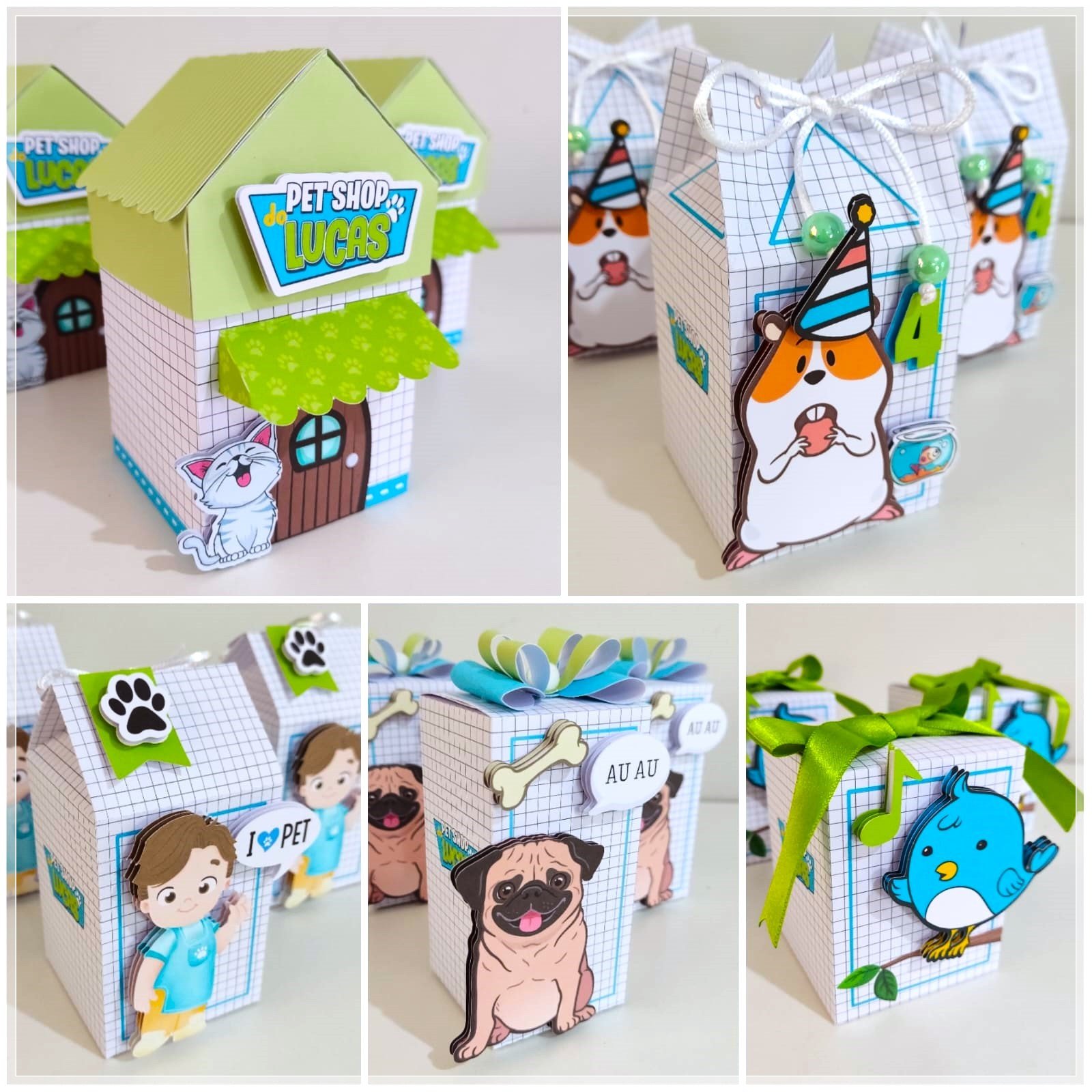 Arquivo De Corte Kit Festa Bichinhos De Estimação Pets Pet Shop 7