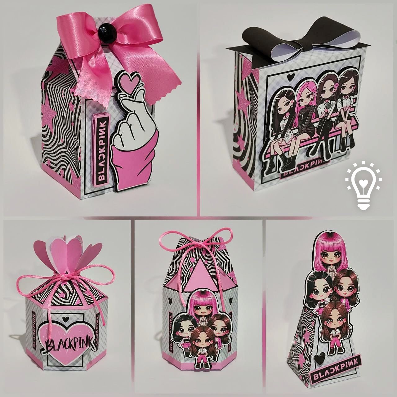 Arquivo De Corte Kit Festa Black Pink 1