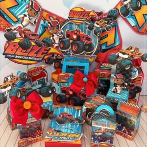 Arquivo De Corte Kit Festa Blaze And Monsters Machine 2