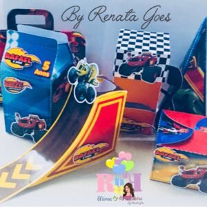 Arquivo De Corte Kit Festa Blaze And Monsters Machine 6