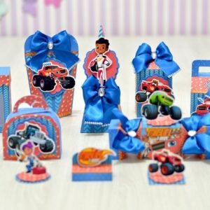 Arquivo De Corte Kit Festa Blaze And Monsters Machine 7