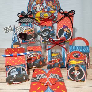 Arquivo De Corte Kit Festa Blaze And Monsters Machine 8