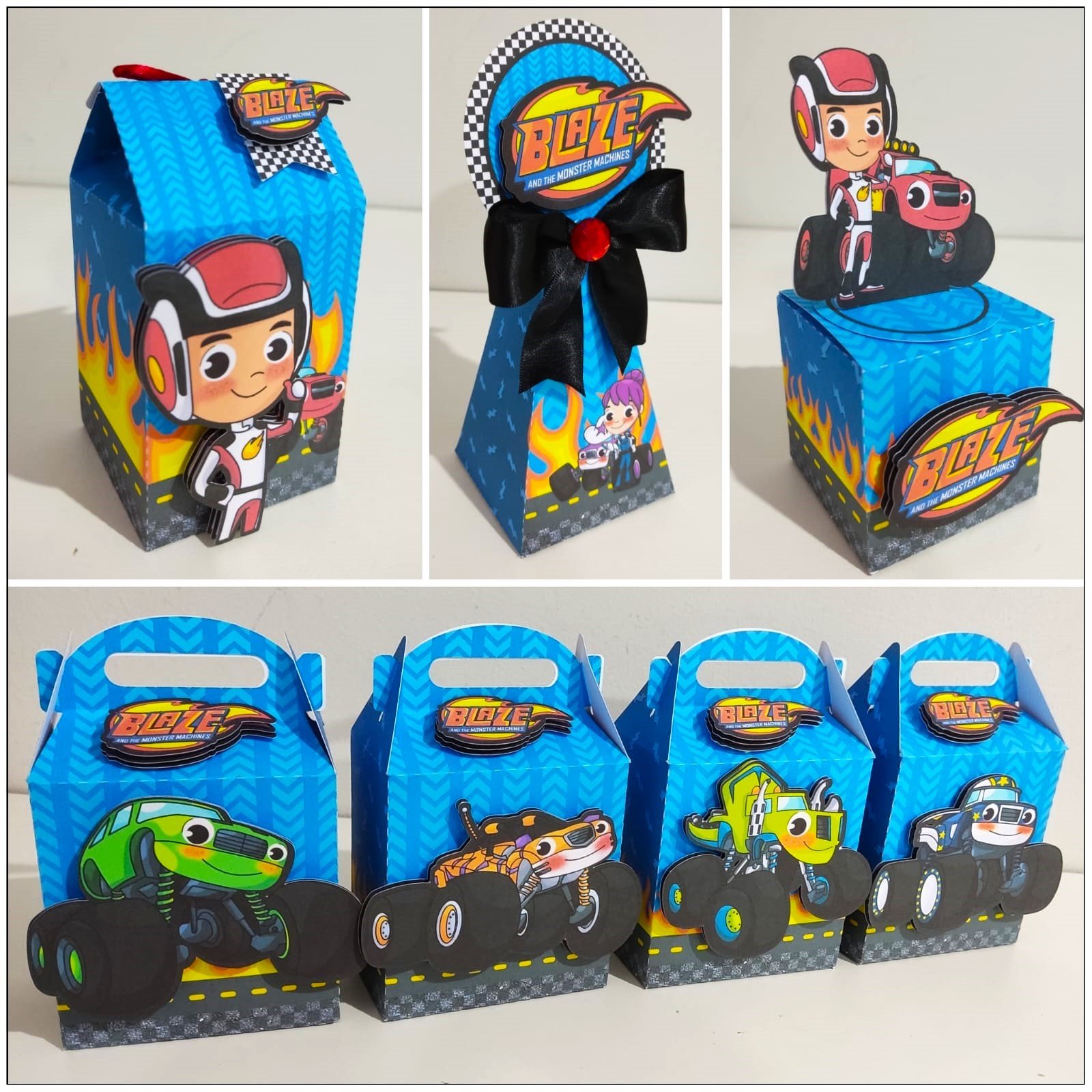 Arquivo De Corte Kit Festa Blaze And Monsters Machine 9