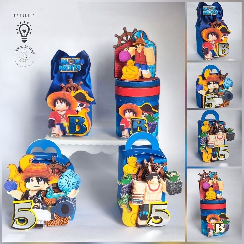 Arquivo De Corte Kit Festa Blox Fruits 2