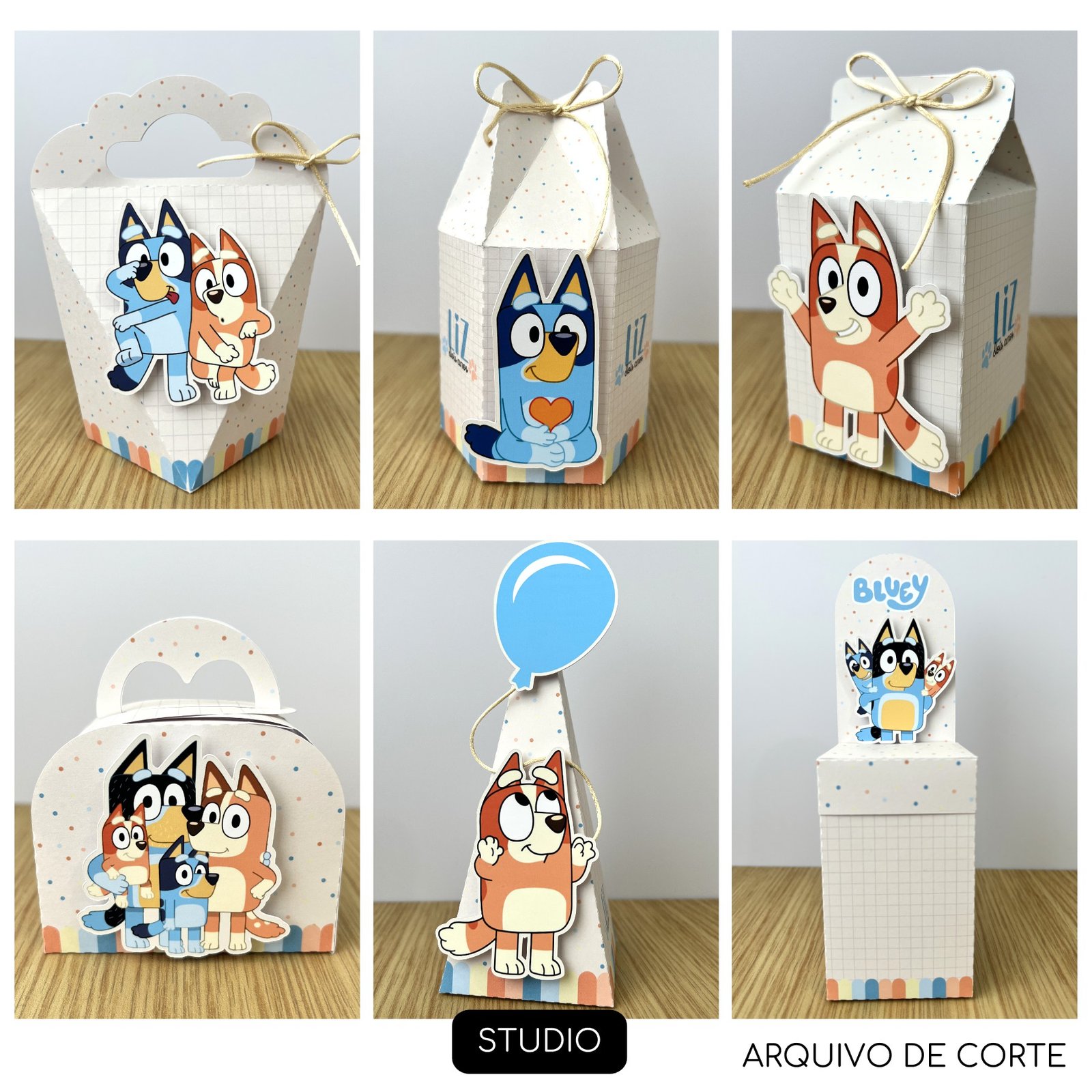 Arquivo De Corte Kit Festa Bluey 4