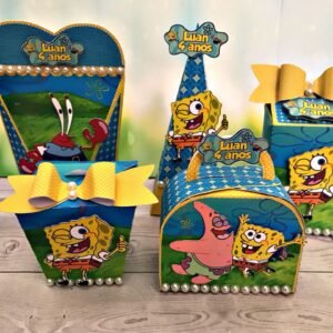 Arquivo De Corte Kit Festa Bob Esponja 1