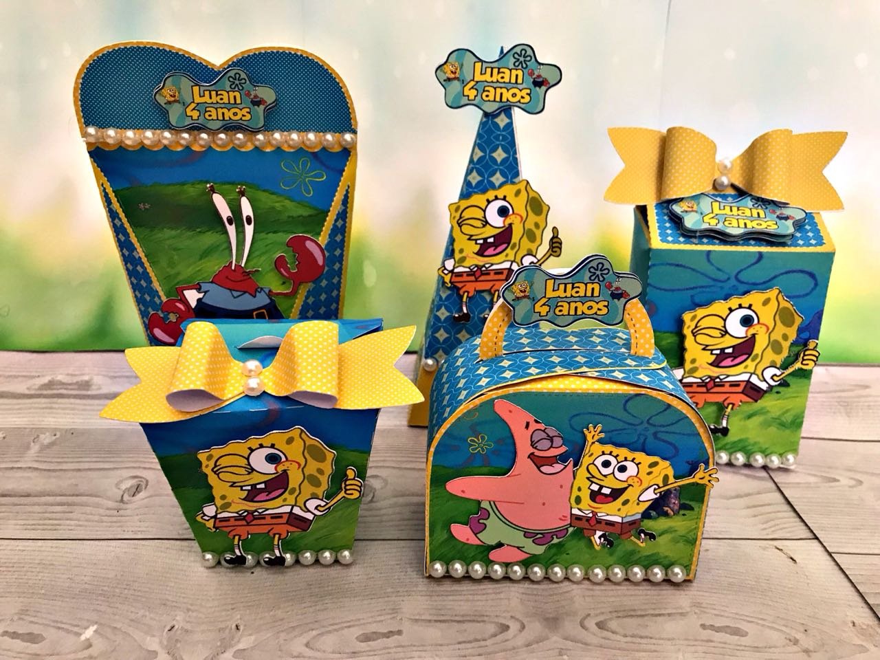 Arquivo De Corte Kit Festa Bob Esponja 1