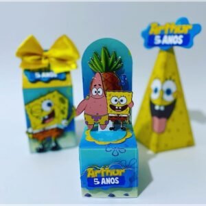 Arquivo De Corte Kit Festa Bob Esponja 18