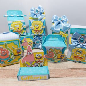 Arquivo De Corte Kit Festa Bob Esponja 14