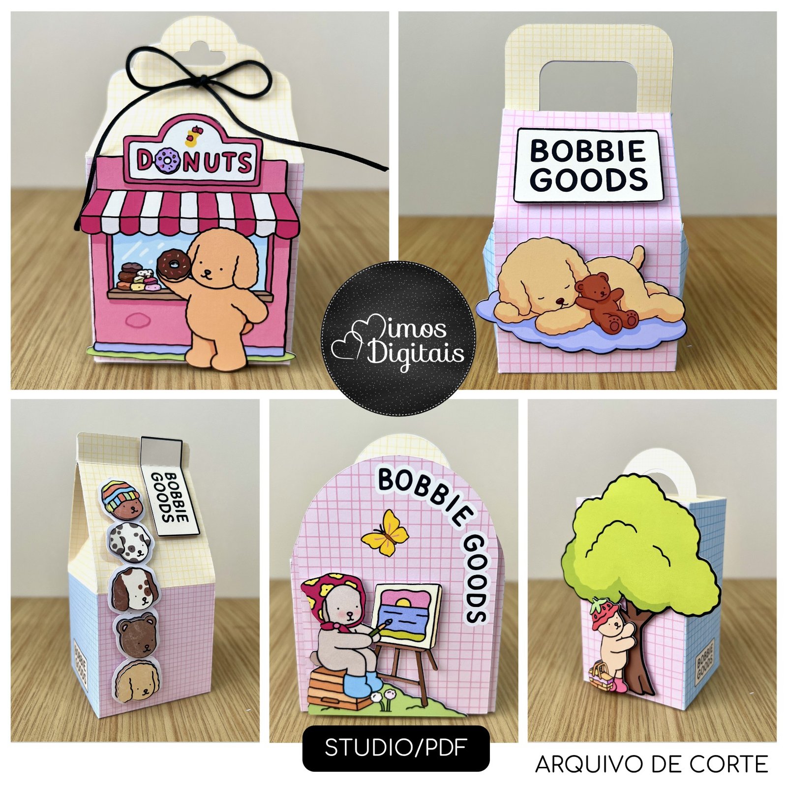 Arquivo De Corte Kit Festa Bobbie Goods 4