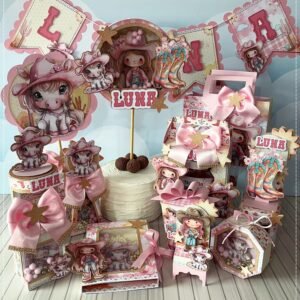 Arquivo De Corte Kit Festa Boiadeira Cowgirl Country Menina 4