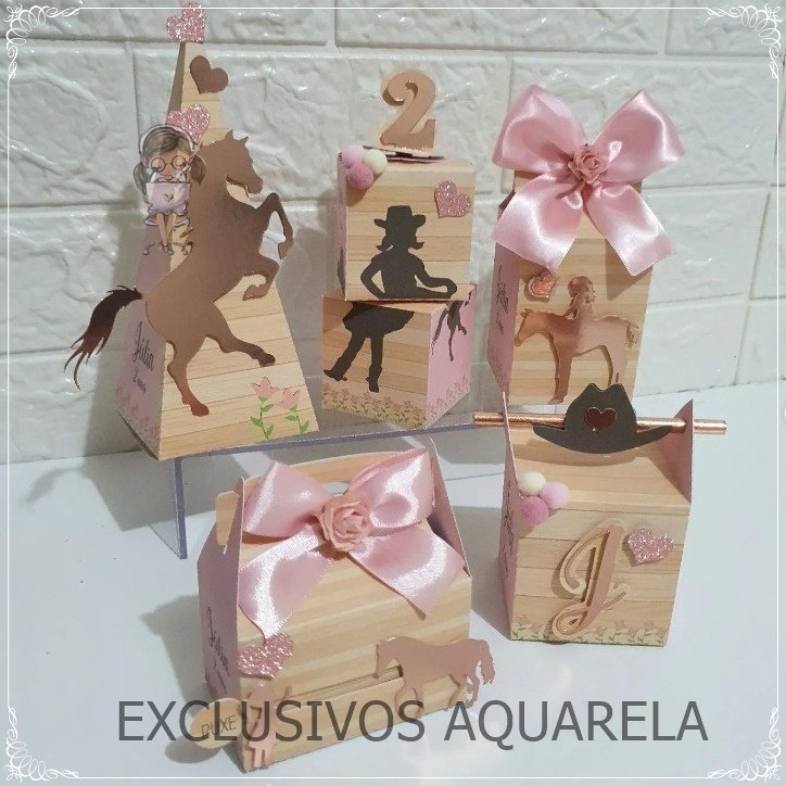 Arquivo De Corte Kit Festa Boiadeira Cowgirl Country Menina 3