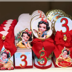 Arquivo De Corte Kit Festa Branca De Neve Cute Baby 1