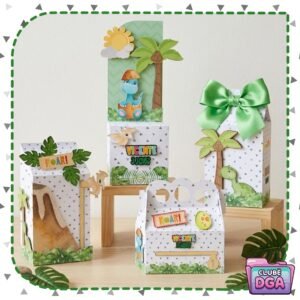 Arquivo De Corte Kit Festa Dinossauro Dino Baby 1