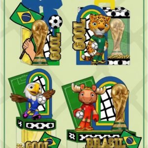 Arquivo De Corte Kit Festa Futebol Copa 3