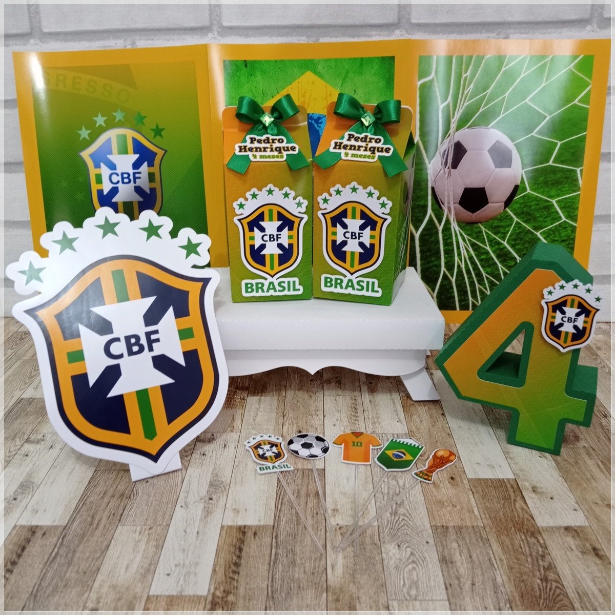 Arquivo De Corte Kit Festa Futebol Copa 10
