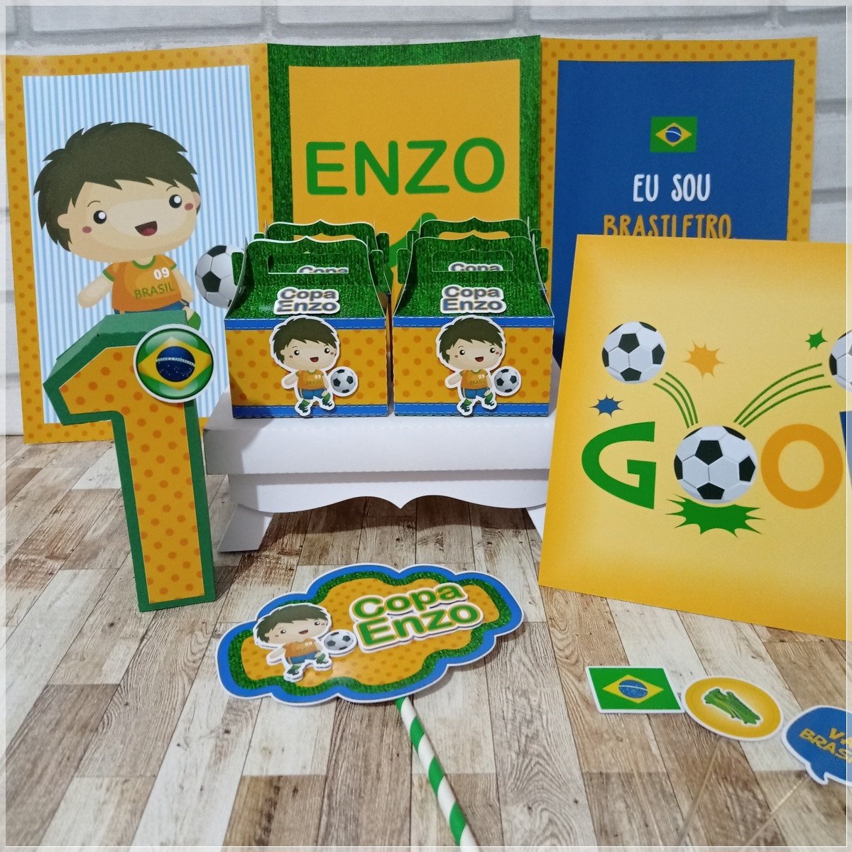 Arquivo De Corte Kit Festa Futebol Copa 9
