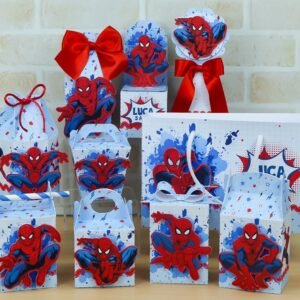 Arquivo De Corte Kit Festa Homem Aranha 1