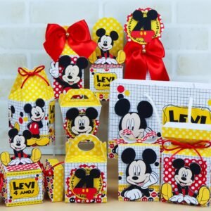 Arquivo De Corte Kit Festa Mickey Vintage 2