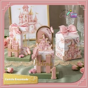 Arquivo De Corte Kit Festa Realeza Castelo Encantado Princesa 1