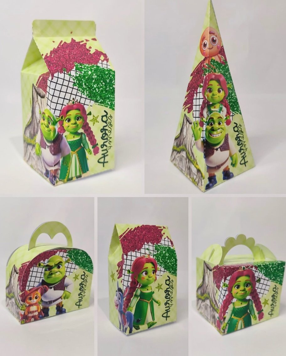Arquivo De Corte Kit Festa Shrek 1