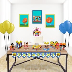 Arquivo De Corte Kit Festa Só Um Bolinho 3 Palavrinhas 1