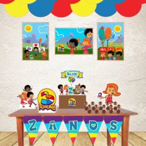 Arquivo De Corte Kit Festa Só Um Bolinho 3 Palavrinhas 2