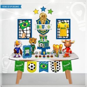 Arquivo De Corte Kit Festa Só Um Bolinho Copa 4