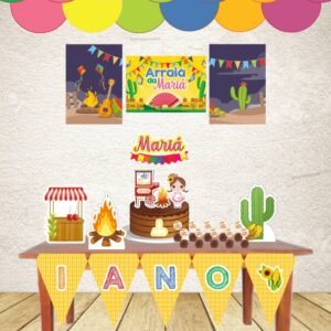 Arquivo De Corte Kit Festa Só Um Bolinho São João Festa Junina Arraiá 1