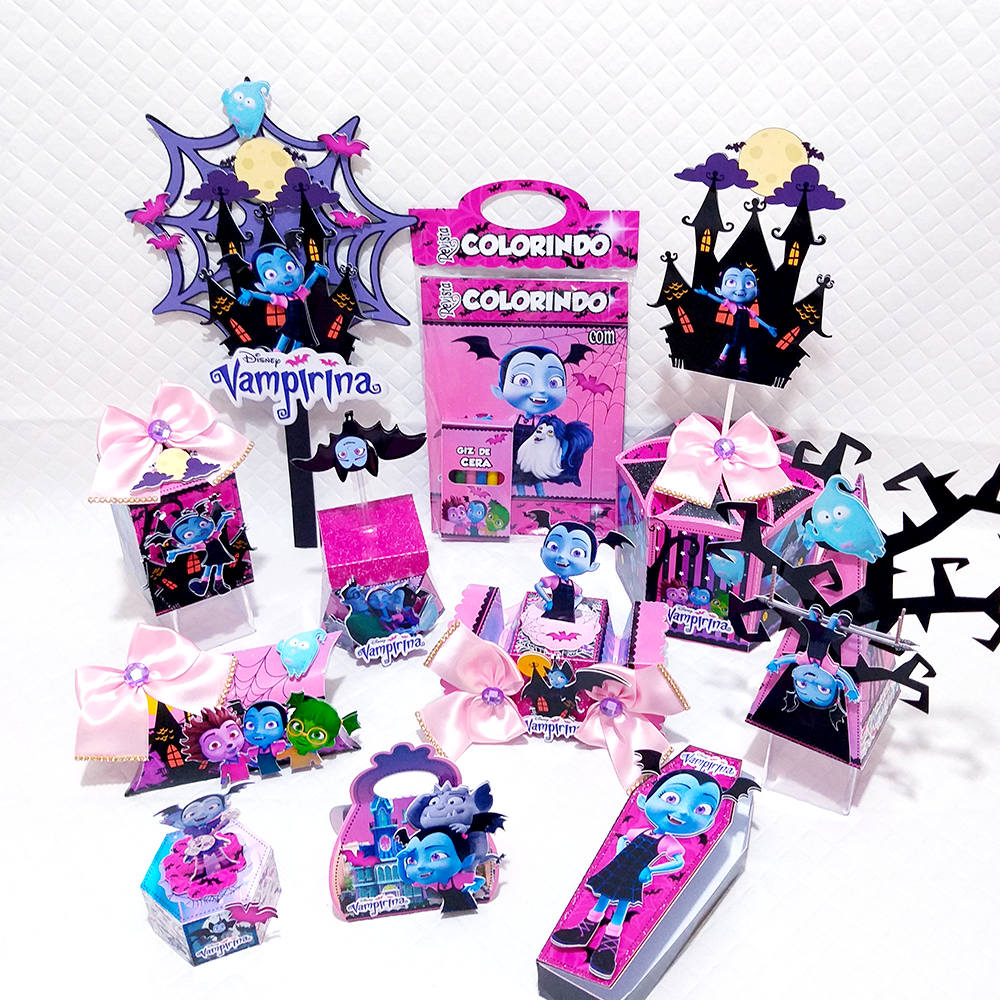 Arquivo De Corte Kit Festa Vampirina 2