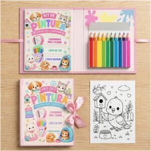 Arquivo De Corte Kit De Colorir Pet Bichinhos De Estimação Cachorrinho Gatinho 8