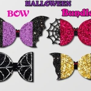 Arquivo De Corte Laços Bow Bundle Laços Halloween EPS 96