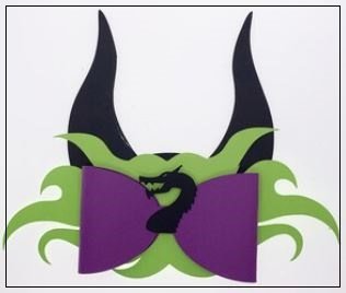 Arquivo De Corte Laços Evil Fairy Bow Laço Halloween 97